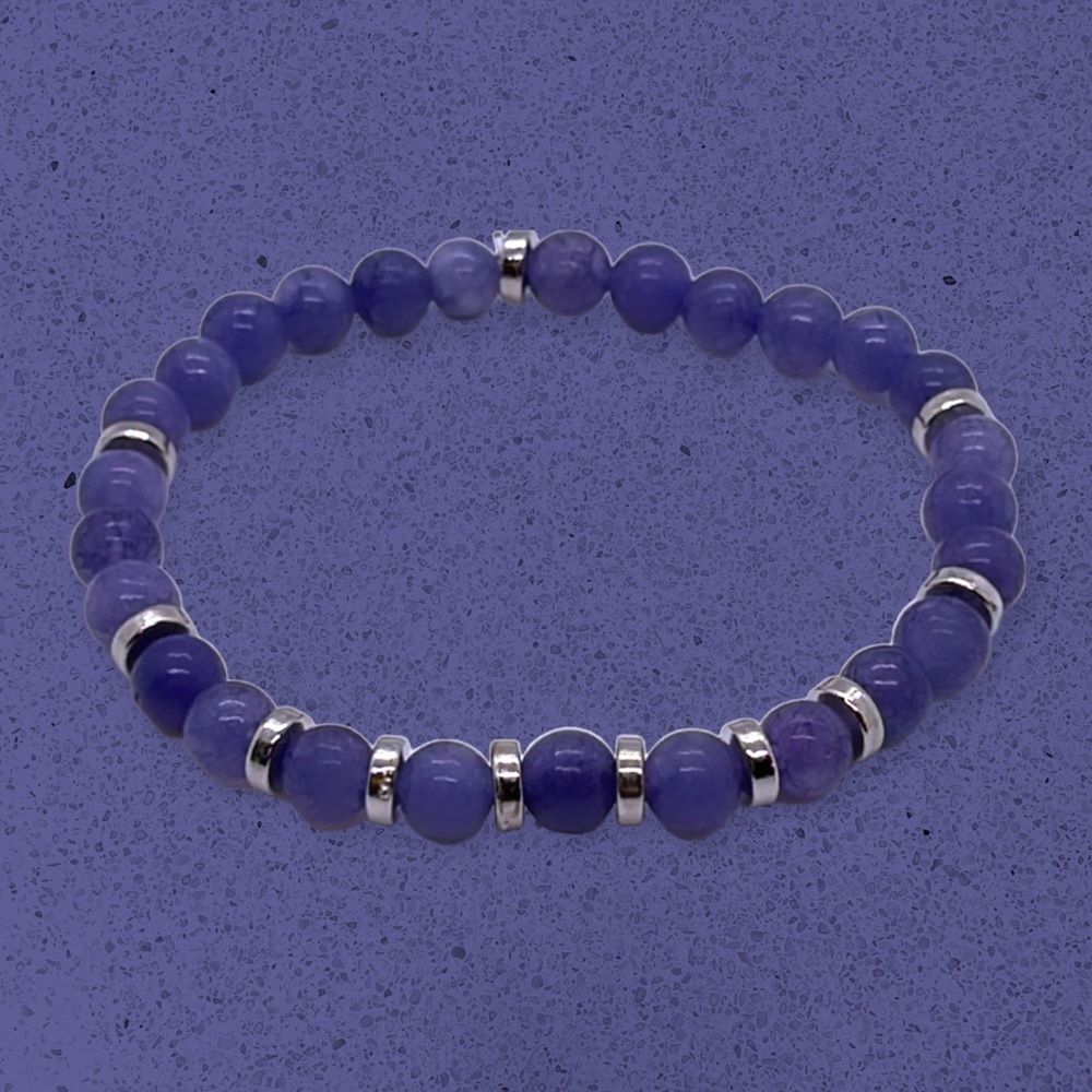 NWT Wool + Pepper Co. Sagittarius + Tanzanite Bracelet - Zodiac x Gemstone - Picture 9 of 12
